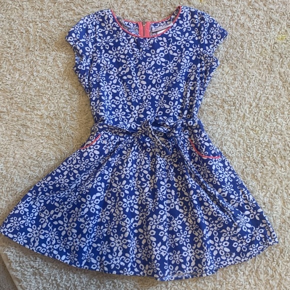 American Girl truly Me collection dress. Size 8 blue white corduroy
